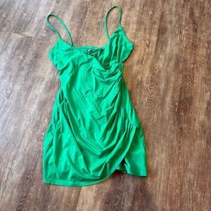 Lovers + Friends Green Mini Dress